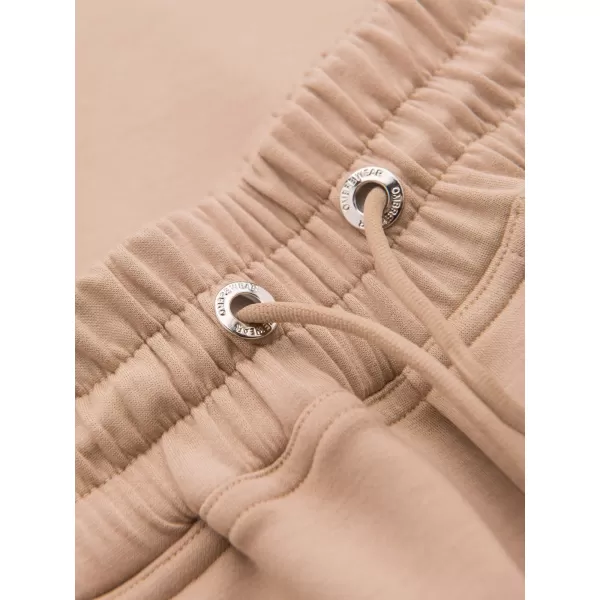  Pantaloni de trening pentru bărbați OMBRE OM-PSBC-0221 BEJ 