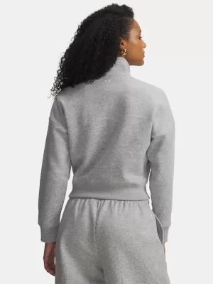 Hanorac de dama UNDER ARMOUR RIVAL FLEECE SCRIPT HZ 6012292-011 GRI