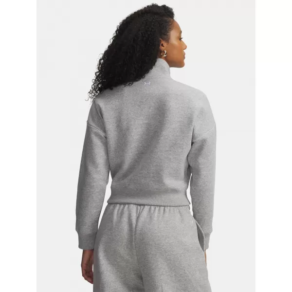  Hanorac de dama UNDER ARMOUR RIVAL FLEECE SCRIPT HZ 6012292-011 GRI 