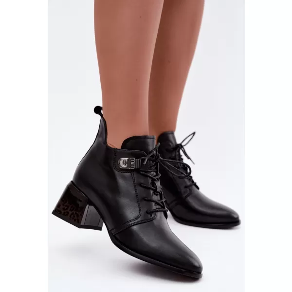  Botine de dama BOTO 26BT24-383 NEGRU 