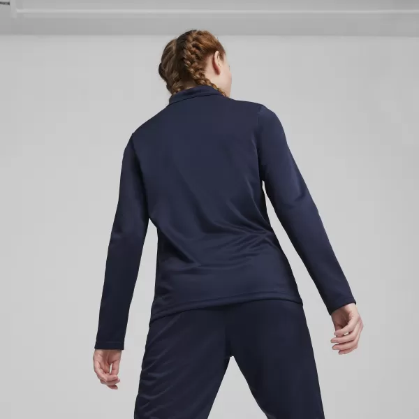  Geaca de dama PUMA TEAMGOAL TRAINING JACKET WMN 658635-06 PUMA BLEUMARIN/ALB/ALBASTRU PERSAN 