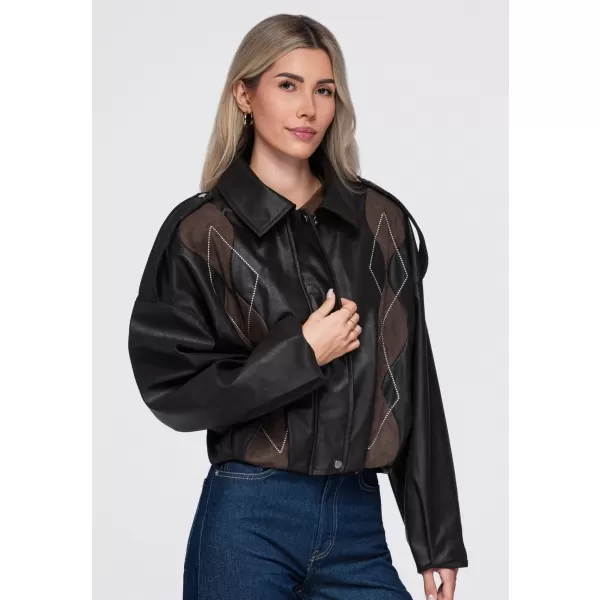  Geaca de dama OMBRE OW-JT-E0004 MARO 