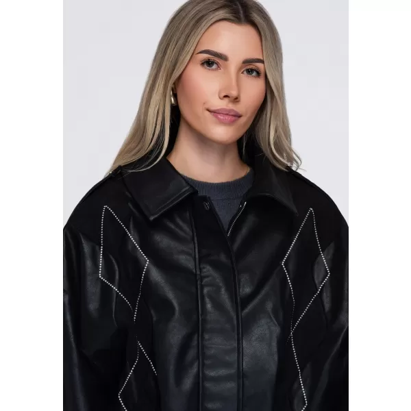  Geaca de dama OMBRE OW-JT-E0004 NEGRU 