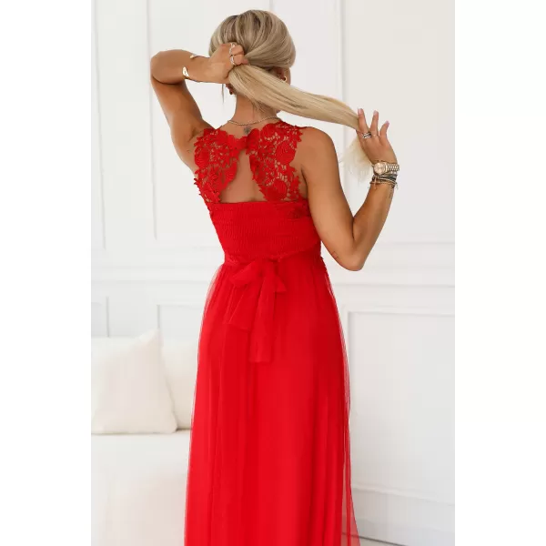  Rochie NUMOCO 672-5 ROŞU 