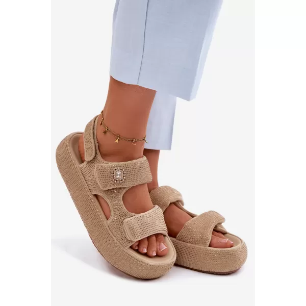  Sandale de dama GOE TT2N4101 BEJ 