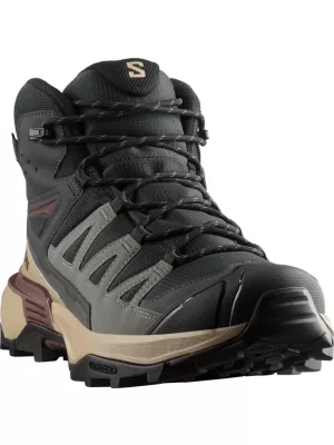 Pantofi pentru bărbați SALOMON X ULTRA 360 MID GORE-TEX L47743300 FANTOMĂ/DESERT BRONZ/ROM STAFIDE