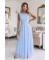 Rochie de femei NUMOCO 678-1 ALBASTRU DESCHIS