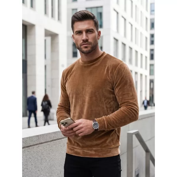  Hanorac pentru bărbați DSTREET BX5530 CARAMEL 
