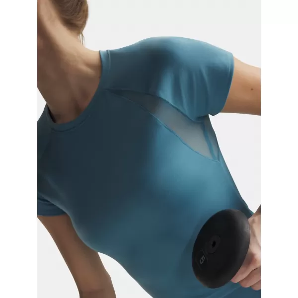  Tricou pentru femei UNDER ARMOUR MOTION MESH SS 6011045-466 ALBASTRU 