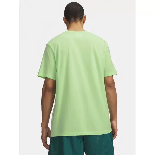  Tricou pentru bărbați UNDER ARMOUR M SPORTSTYLE LC SS 1326799-712 VERDE 