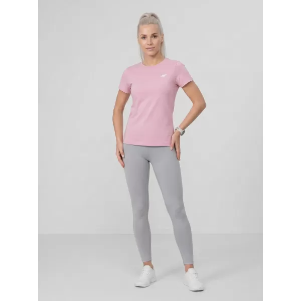  Tricou pentru femei 4F WMM00TTSHF3306 ROZ DESCHIS 