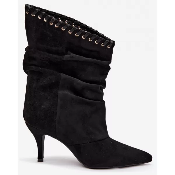  Botine de dama BOTO 2568A NEGRU 