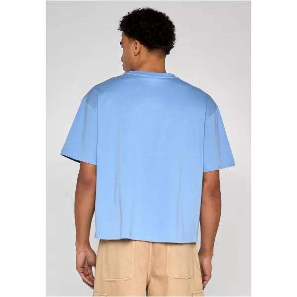  Tricou pentru bărbați URBAN CLASSICS TB8398-18327 ALBASTRU PUDRA 