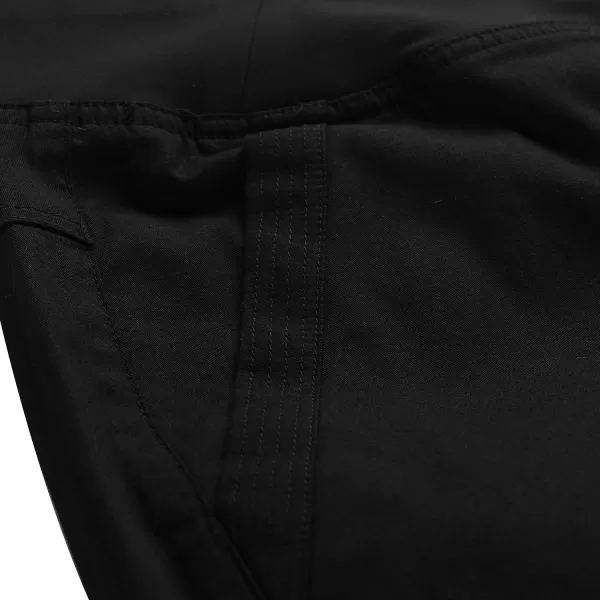  Pantaloni de dama din bumbac ALPINE PRO ZAMENA NEGRU 