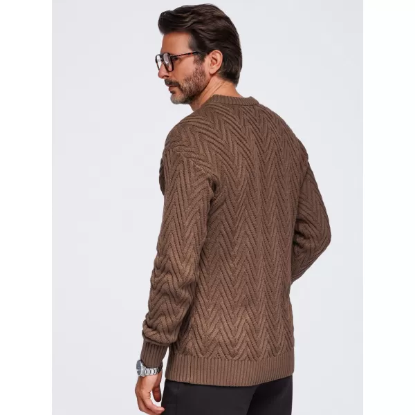  Pulover pentru bărbați OMBRE OM-SWSW-0190 MARO 