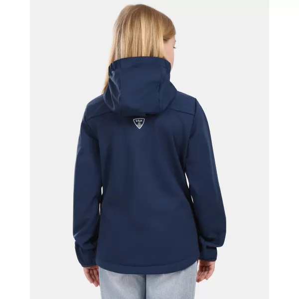  Jachetă softshell pentru copii KILPI ONTAVIA-JG 1J0104KI ALBASTRU ÎNCHIS 