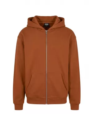 Hanorac pentru bărbați URBAN CLASSICS TB7284-02766 ROȘU RUGINĂ