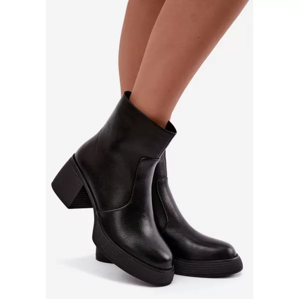  Botine de dama D&A CR62-3369 NEGRU 