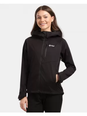 Jachetă softshell pentru femei KILPI BELTRA-W 1L0112KI NEGRU