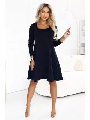 Rochie NUMOCO 574-4 ALBASTRU ÎNCHIS