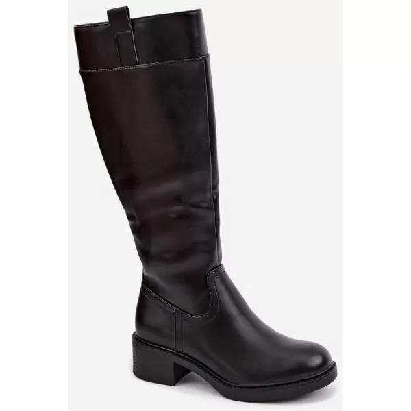  Cizme de dama SERGIO LEONE KZ-22 NEGRU 
