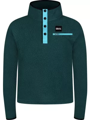 Hanorac de damă din fleece NORDBLANC BOLETUS NBSFL8378 VERDE