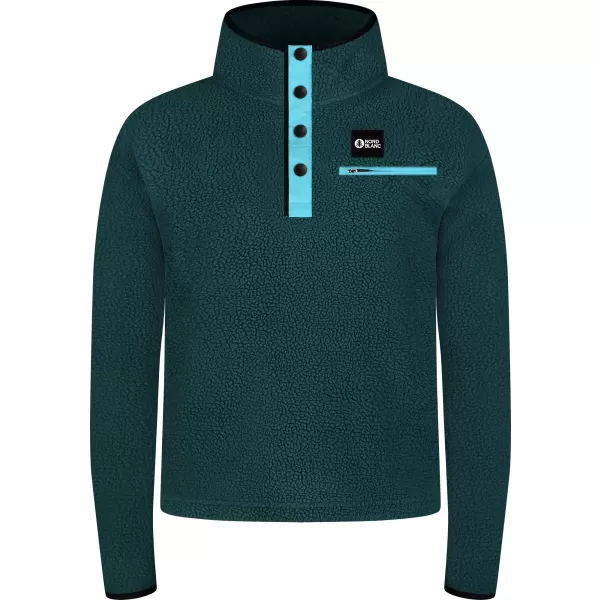  Hanorac de damă din fleece NORDBLANC BOLETUS NBSFL8378 VERDE 