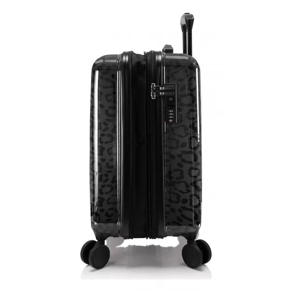  Un set de valize HEYS Elite S, M, L LEOPARD NEGRU 