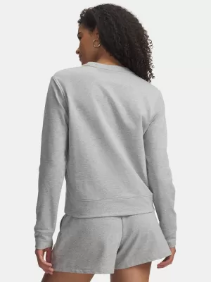 Hanorac de dama UNDER ARMOUR SPORT TERRY CREW 6011016-011 GRI