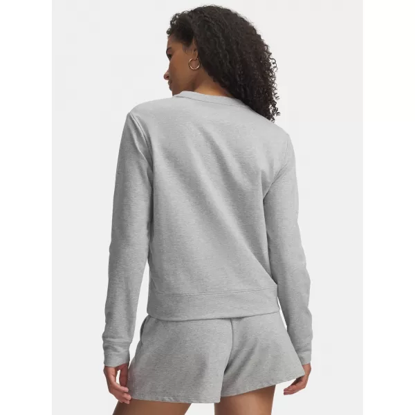  Hanorac de dama UNDER ARMOUR SPORT TERRY CREW 6011016-011 GRI 