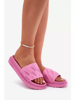 Papuci de damă BIG STAR SHOES RR274A541 ROZ
