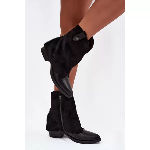  Pantofi de dama BOTO RMR2382-10 NEGRU 