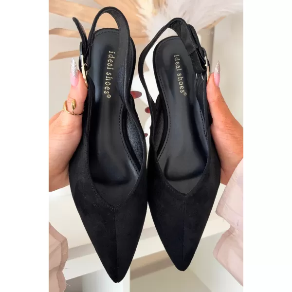  Balerini de dama BOTO JH598/9755 NEGRU 
