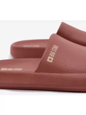 Papuci de damă BIG STAR SHOES UU274088 NUANȚE DE ROȘU