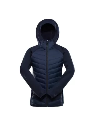 Hanorac pentru copii ALPINE PRO NORNO OCEAN LUMINAT DE LUNĂ