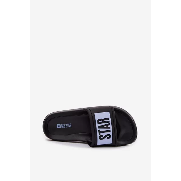  Papuci copii BIG STAR SHOES TT374A003 NEGRU/ALBASTRU 
