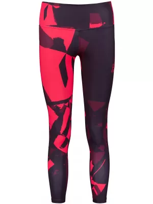 Jambiere lungi premium pentru femei (dimensiuni noi) ALTISPORT VOJ/ALW080LEG05 ROȘU VIN