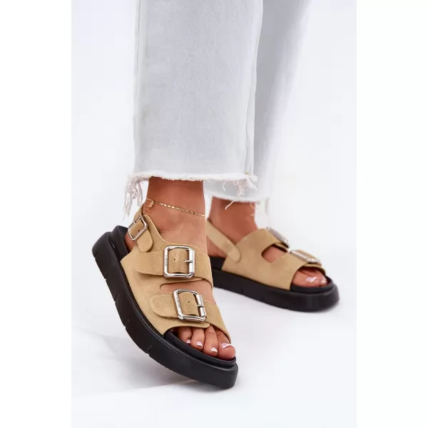  Sandale de dama BIG STAR SHOES RR274665 BEJ 