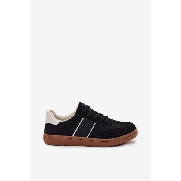  Adidași pentru bărbați BIG STAR SHOES TT174129 NEGRU 