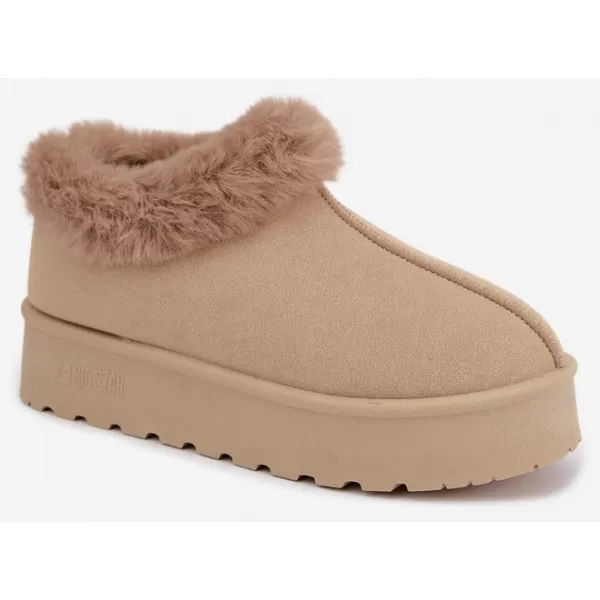  Oameni de zăpadă pentru femei BIG STAR SHOES UU274204 BEJ 