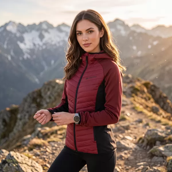  Hanorac de dama ALPINE PRO NORNA RODODENDRON 
