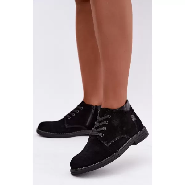  Botine de dama EVENTO 26BT17-494 NEGRU 