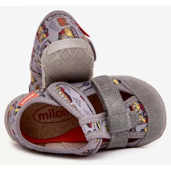  Papuci copii MILAMI 118/BR-32 GRI 