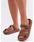 Papuci de damă BIG STAR SHOES 42155-19 MARO/BEJ
