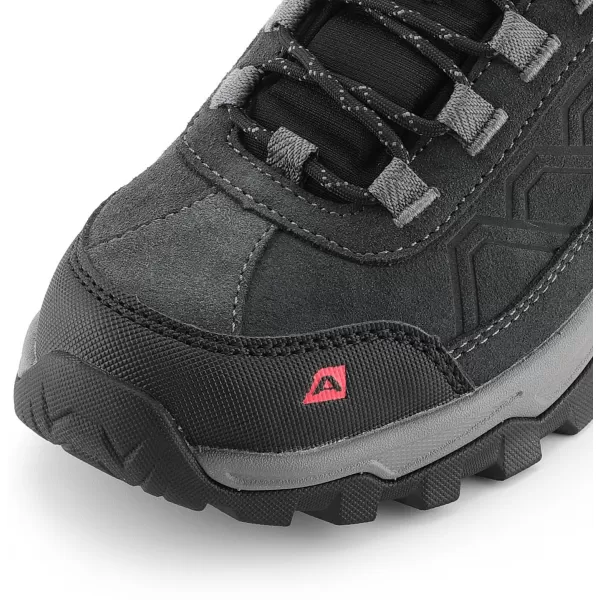  Pantofi de exterior ALPINE PRO WANGE GRI ÎNCHIS ADEVĂRAT 
