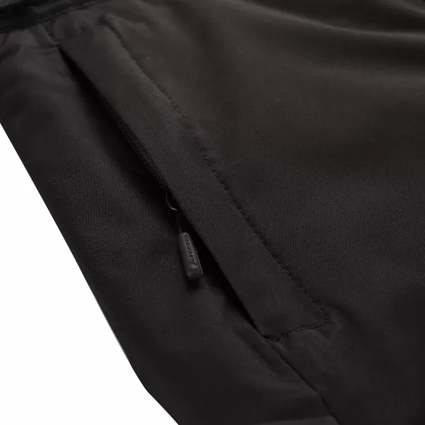  Pantaloni de schi pentru copii ALPINE PRO EDESO 3 NEGRU 