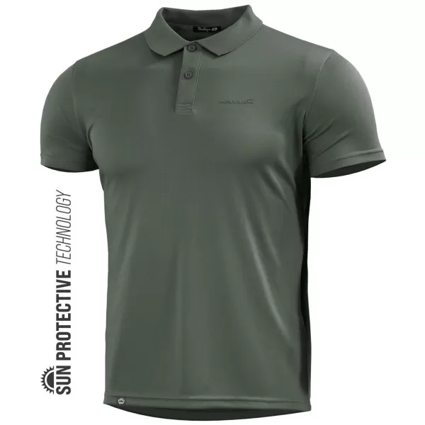  Tricou pentru bărbați PENTAGON ANASSA POLO K09017 VERDE CAMO 