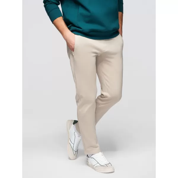  Pantaloni de trening pentru bărbați OMBRE OM-PABS-0304 BEJ DESCHIS 