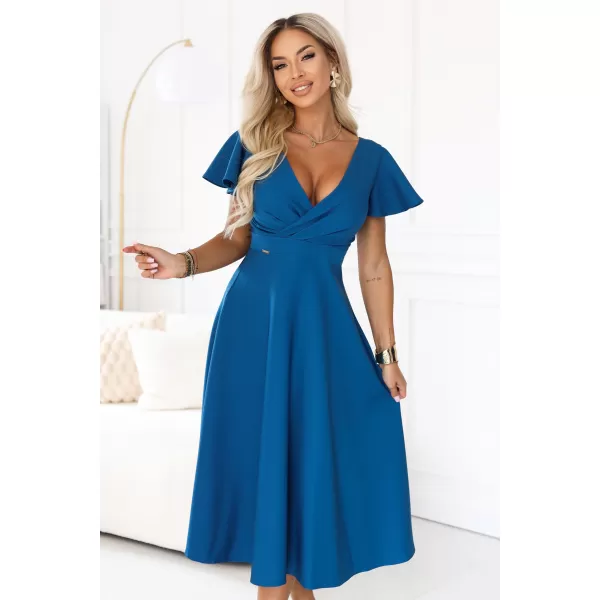  Rochie NUMOCO 675-4 VERDE MARE 