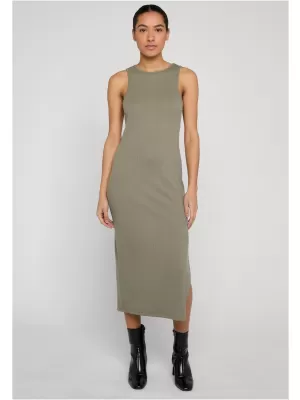 Rochie URBAN CLASSICS TB8276 MĂSLINE PALID